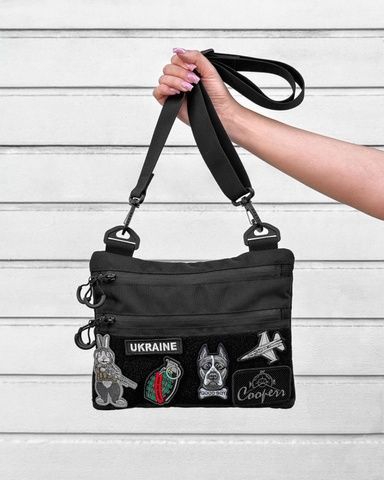 Сумка Black City Bag, чорна SUM-15.1 фото