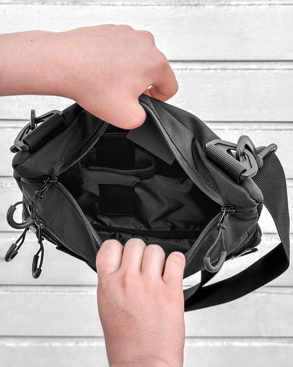 Сумка Black City Bag, чорна SUM-15.1 фото
