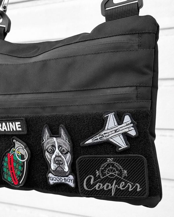 Сумка Black City Bag, чорна SUM-15.1 фото