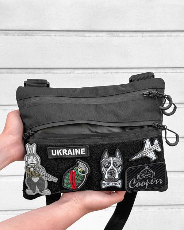 Сумка Black City Bag, чорна SUM-15.1 фото