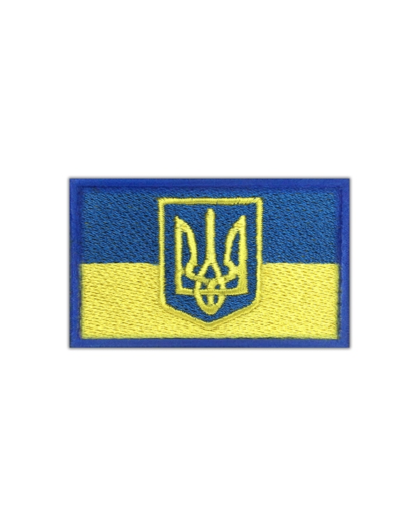 Патч Прапорець України, кольоровий SHE-83 фото