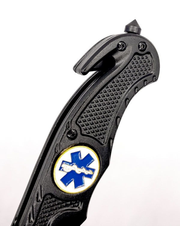 Ніж MIL-TEC Car Knife Rescue Black NOG-2 фото
