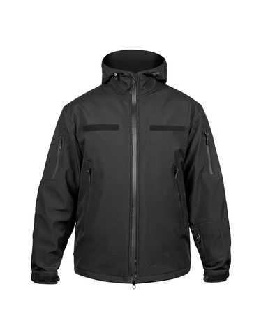 Куртка тактична Cooperr Soft Shell II, чорна KUR-1.1.XS фото