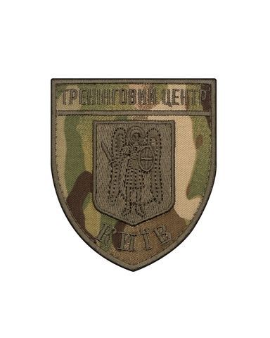 Шеврон Тренінговий Центр Київ, мультикам - олива SHE-321.1 фото