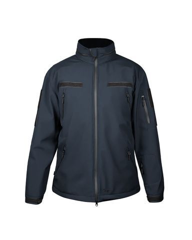 Куртка тактична Cooperr Soft Shell III з прихованим капюшоном, синій KUR-10.8.XS фото