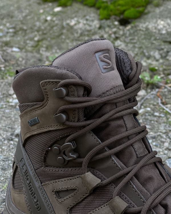 Salomon Quest 4D GTX Forces 2 Тактичні черевики, Dark Brown VZT-21.1.41 фото