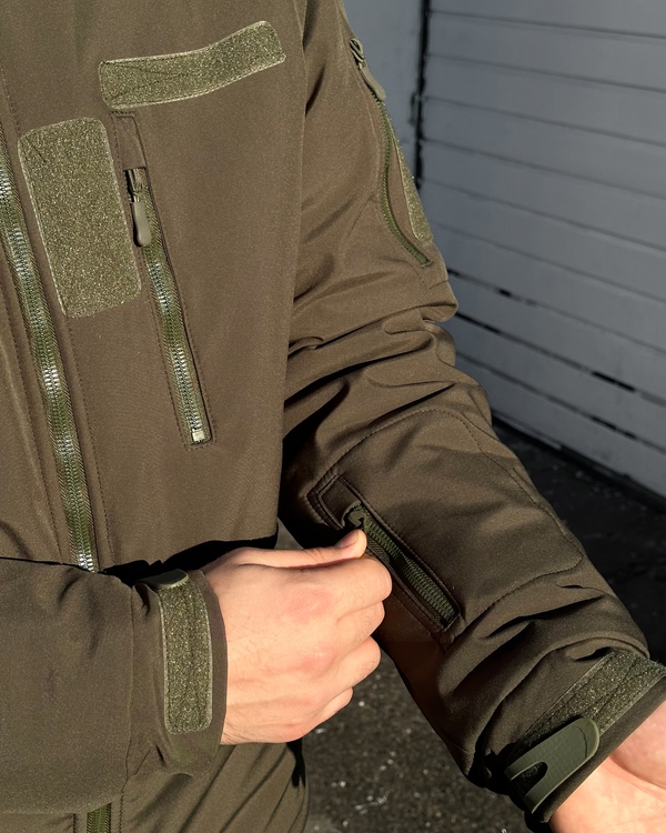 Куртка зимова Cooperr Soft Shell Jacket V, чорна KUR-8.1 фото