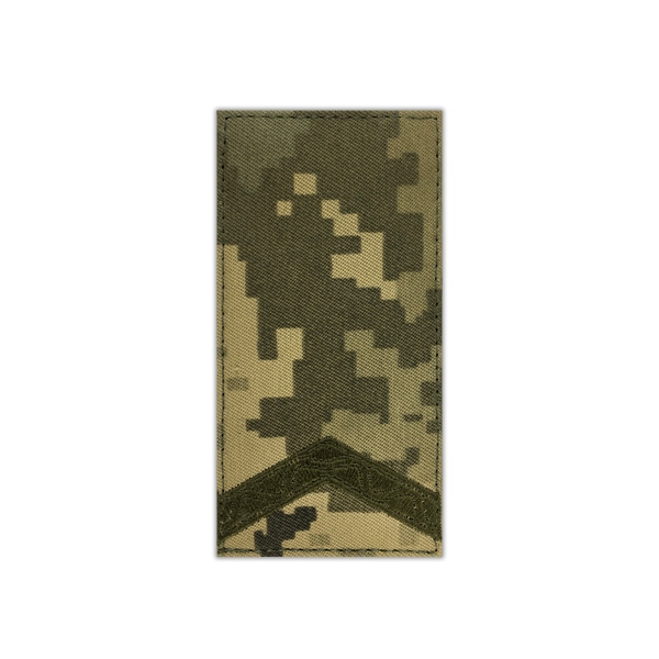 Погон Старший солдат, пиксель - олива SHE-53.2.8 фото