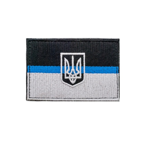 Флаг Украины синяя линия SHE-184 фото
