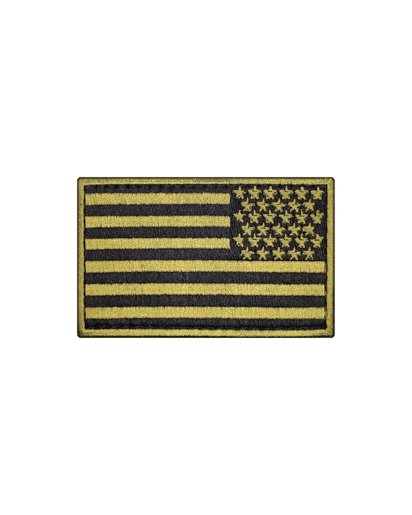Прапор США дзеркальний, олива SHE-300 фото