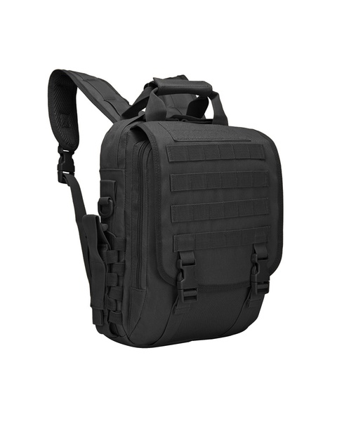 Сумка-рюкзак тактична 14л, чорна RUK-9.1 фото