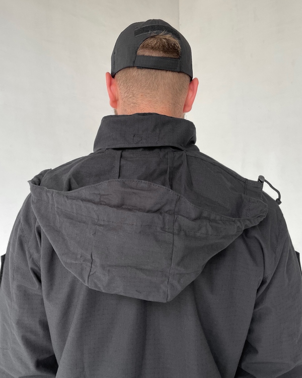 Куртка - ветровка Cooperr Jacket II, черная KUR-5 фото