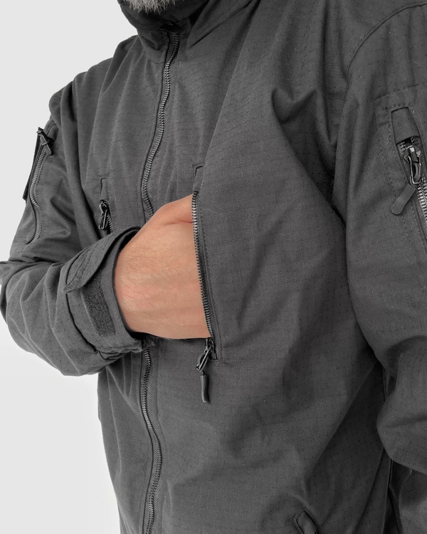 Куртка - ветровка Cooperr Jacket II, черная KUR-5 фото