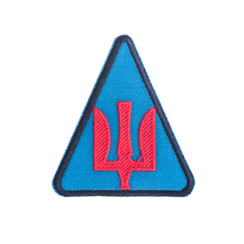 Нарукавний знак Зенітно-ракетні війска Повітряних Сил, кольоровий SHE-224 фото