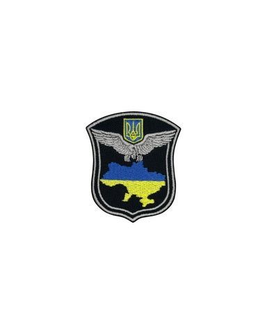 Кокарда поліції особливого призначення, кольорова POLICE-49.1 фото
